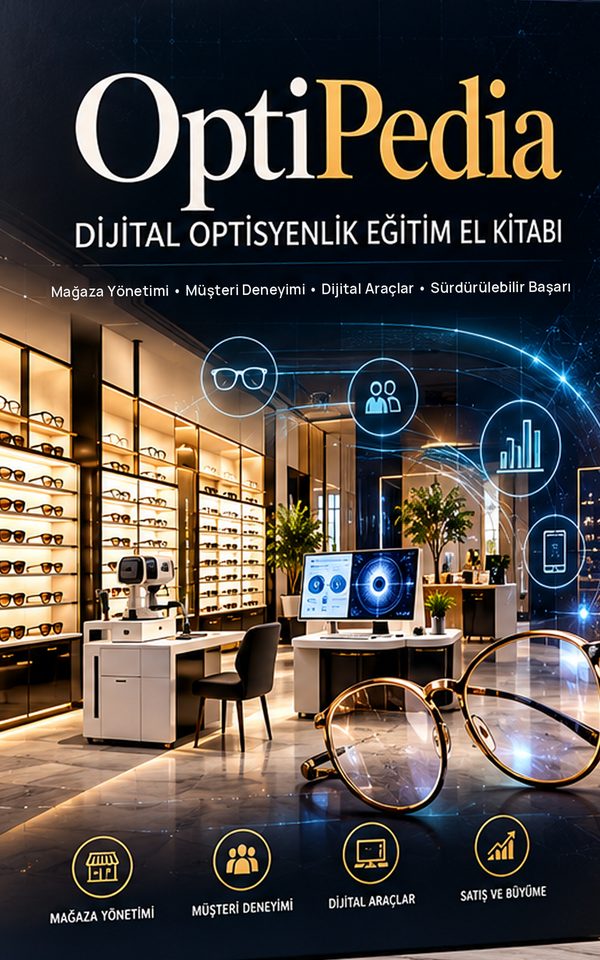 OptiPedia Dijital Optisyenlik Eğitim El Kitabı kapağı